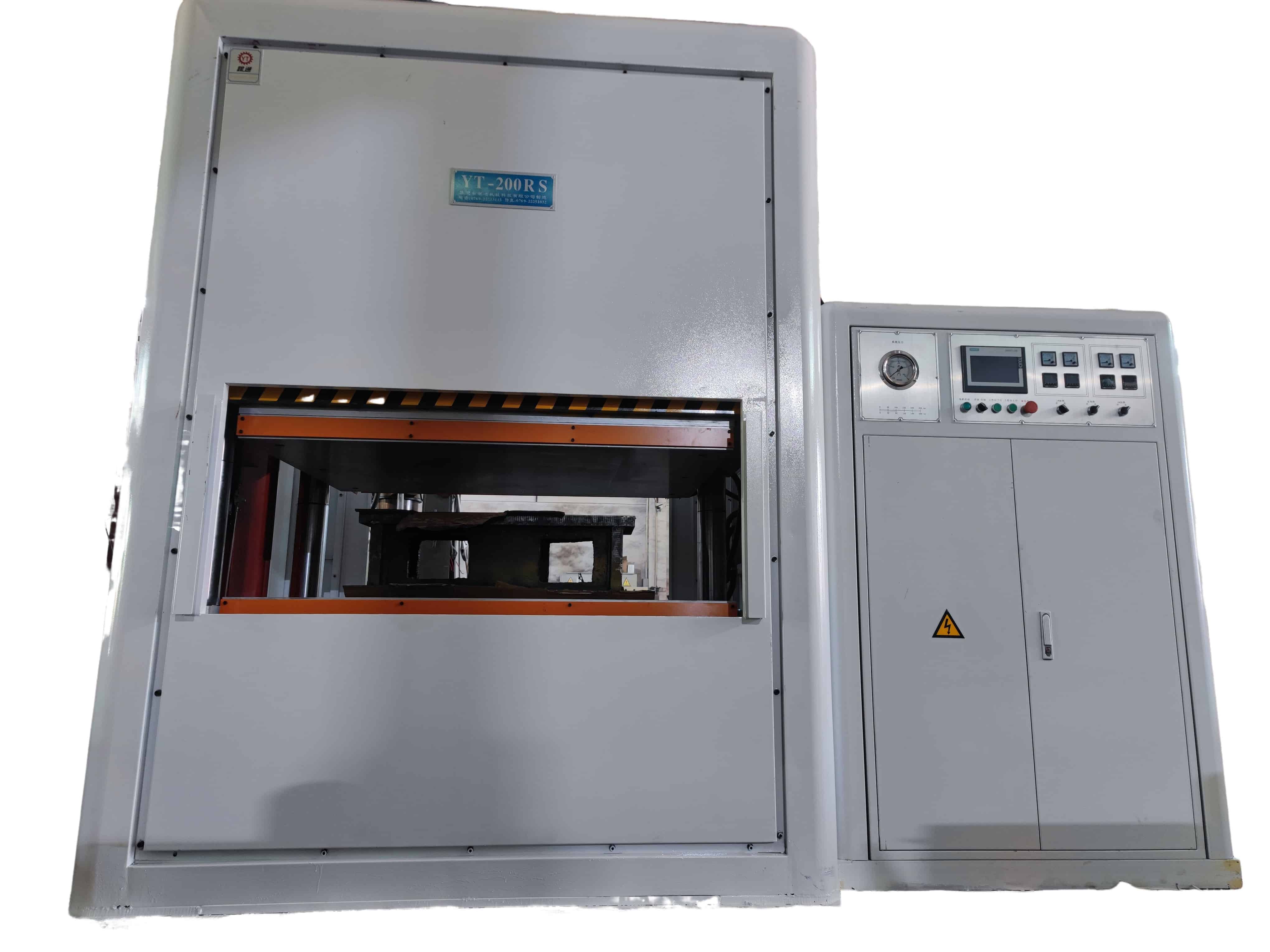 YT-RS系列300噸碳纖維熱壓機